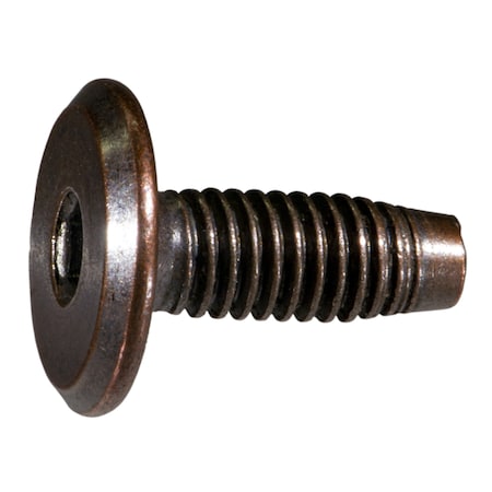Midwest Fastener Binding Screw, 1.00mm (Coarse), Steel, Antique Bronze, 10 PK 933643